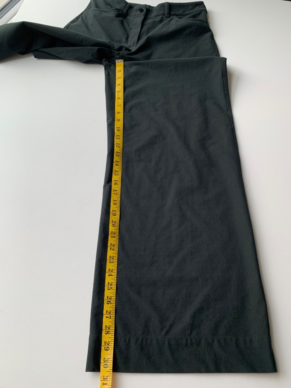 City Sleek 5 Pocket High-Rise Wide-Leg Pant Light Utilitech Women's size 29 - Picture 7 of 14
